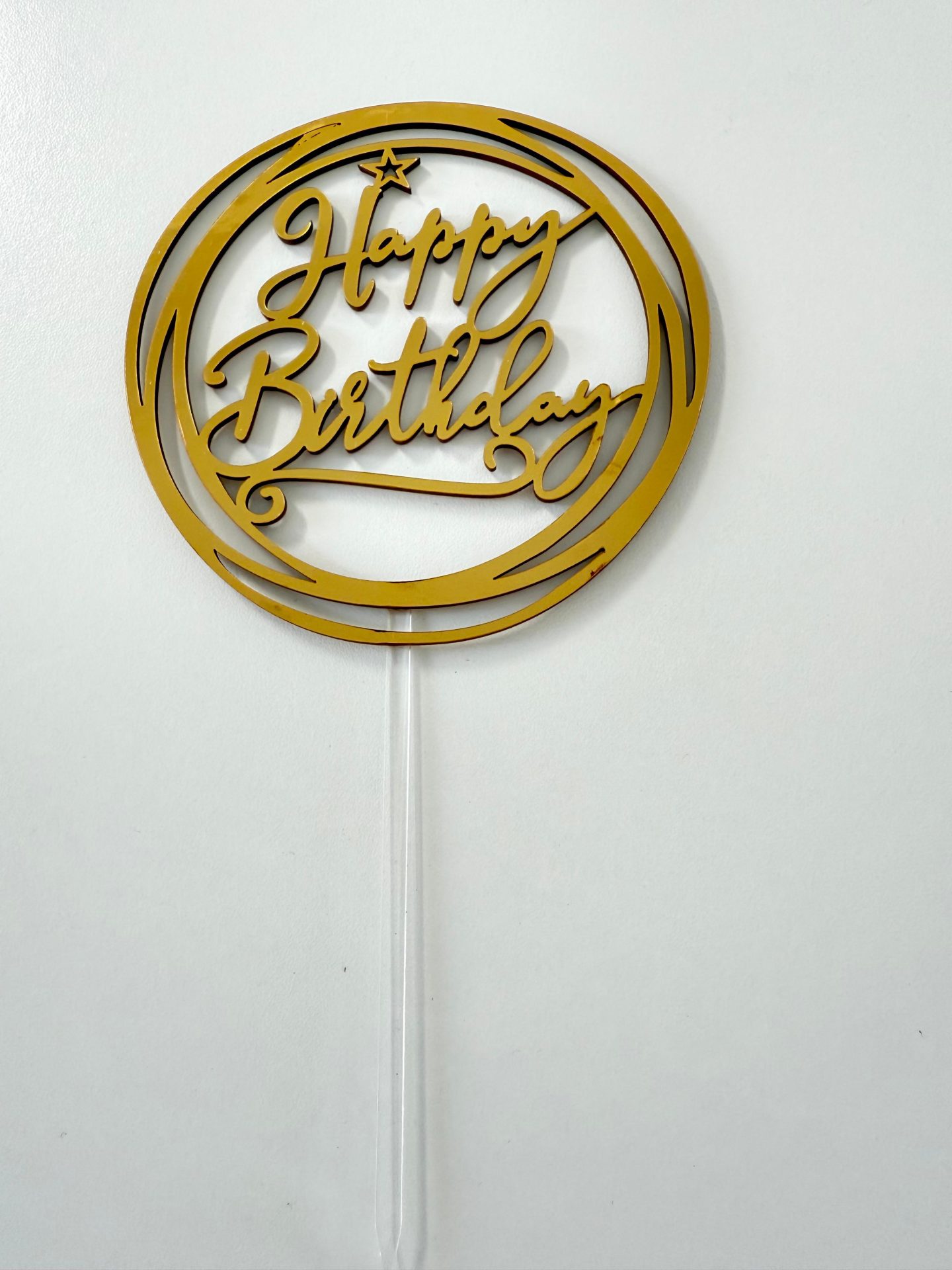 TOPPER HAPPY BIRTHDAY (trupán)