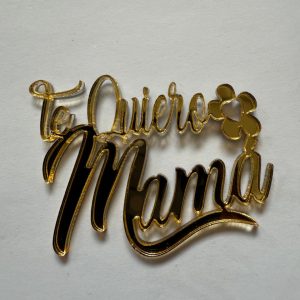 MINI TOPPER DÍA DE LA MADRE (Acrílico para cupcakes) ✨