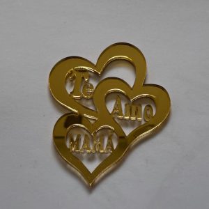 MINI TOPPER DÍA DE LA MADRE (Acrílico para cupcakes) ✨