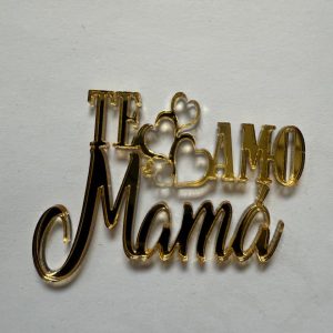 MINI TOPPER DÍA DE LA MADRE (Acrílico para cupcakes) ✨