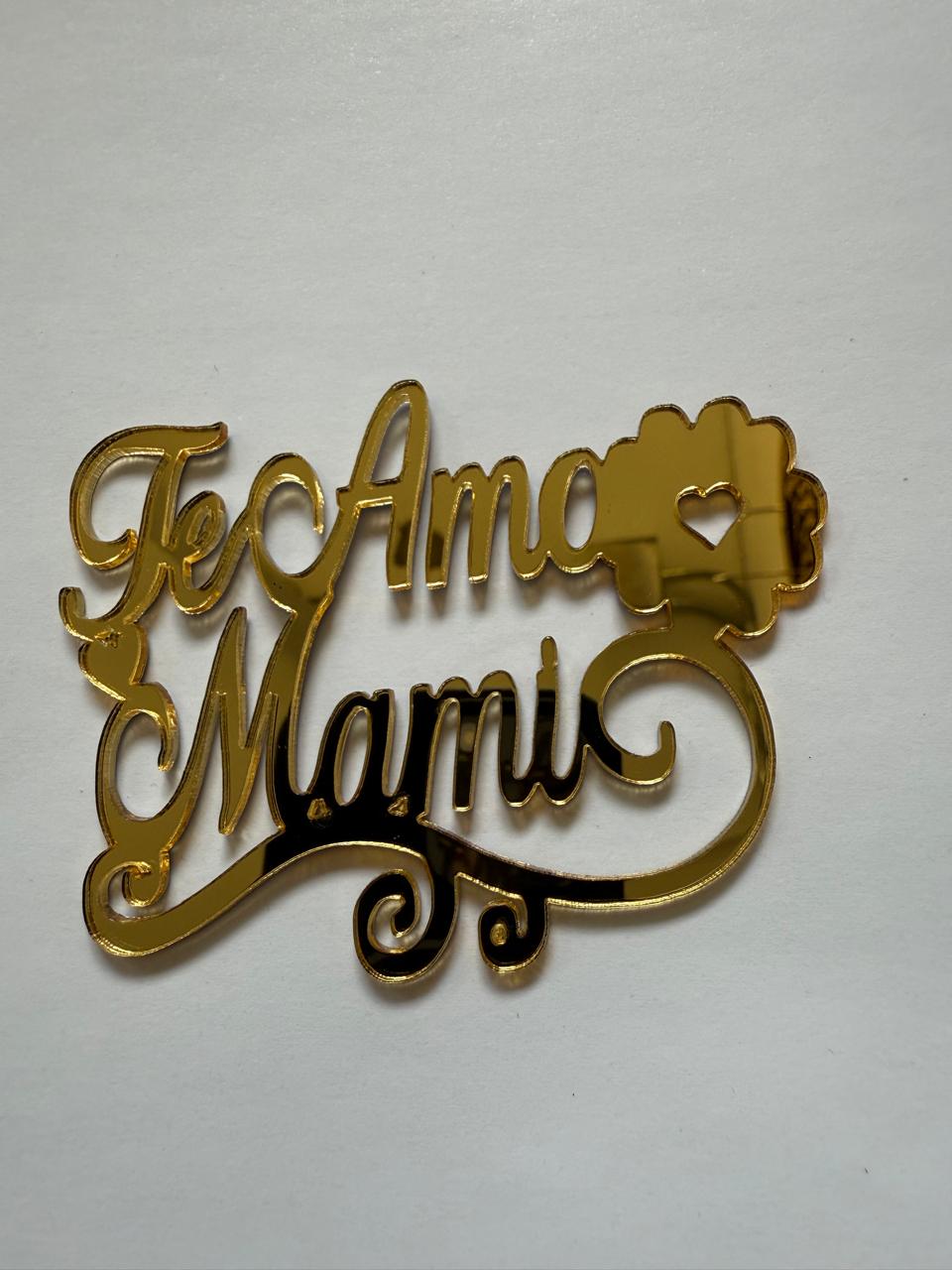 MINI TOPPER DÍA DE LA MADRE (Acrílico para cupcakes) ✨