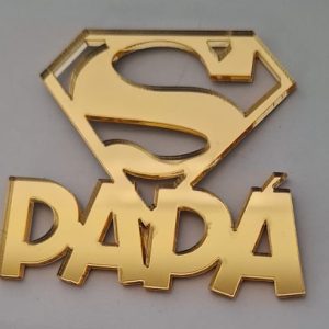 MINI TOPPER DÍA DEL PADRE (Acrílico para cupcakes) ✨