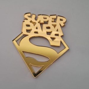 MINI TOPPER DÍA DEL PADRE (Acrílico para cupcakes) ✨