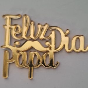 MINI TOPPER DÍA DEL PADRE (Acrílico para cupcakes) ✨